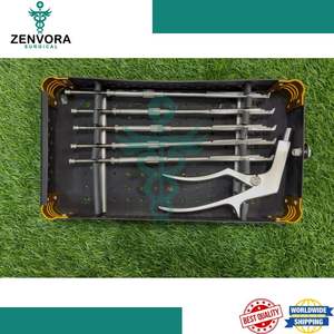 Juego de Rongeurs Rotatorios Interlaminares Kerrison de Acero Inoxidable para Cirugía de Columna Vertebral, Instrumento Ortopédico de Mordida Ascendente/Descendente, CE Quirúrgico - Product Image 4