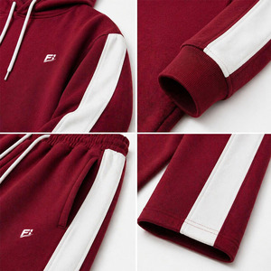 Luxury Oversized Unisex Hoodies Jogger Sets Custom Logo Casual Street Wear <b>Tracksuit</b> OEM Sweatshirts Winter 100% Cotton - Product Image 4