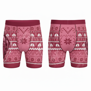 Customized Printed Pattern Athletic Sports Underwear Breathable Stretchy Fitness Gym Running OEM ODM Custom Brief <b>Boxer</b> Shorts - Product Image 4