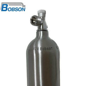 Bouteille cylindrique en aluminium de 1000ml 24oz avec pression de 1800 psi pour la génération et la distribution de mousse de CO2 culinaire - Product Image 5