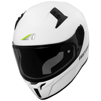 Casque de moto intégral ASTONE HELMETS ABS modèle GTO7 CAMO GLOSS WHITE SILVER avec doublure en polyester