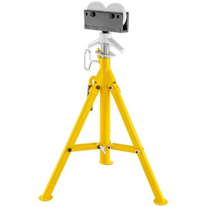 Soporte de Tubo con Ruedas de Altura Ajustable de 0.5-12 Pulgadas, Máquina Elevadora de Tubos Portátil de Alta Capacidad de 32-55 Pulgadas, Gato Plegable de 2500 Lb - Product Image 1