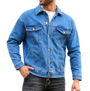 Chaqueta de mezclilla de alta calidad para hombre, chaqueta de invierno, la más vendida, de lona, con cuello alto, transpirable, en varios colores y tallas. - Product Image 6