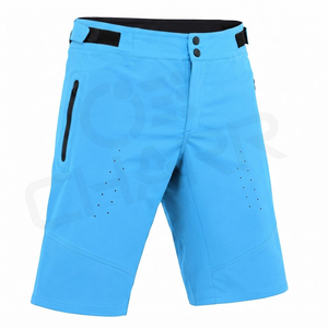 Pantalones Cortos de Ciclismo MTB Transpirables de Talla Grande para Verano, de Secado Rápido, Anti-UV, con Bolsillos Personalizables y Elasticidad en 4 Direcciones - Product Image 1