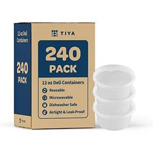 PP Deli <b>Soup</b> 24 OZ Disposable Plastic clear Food <b>Container</b> pp Take Out to Go <b>Container</b> - Product Image 6