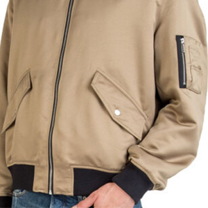 Veste de sport personnalisable pour homme, veste en satin 100% polyester, veste varsity pour usage décontracté, homme et femme - Product Image 3