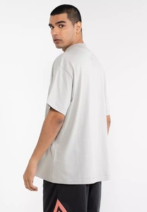 เสื้อยืดคอกลมแขนสั้นสำหรับผู้ชายผ้าคอตตอนคอมบ์ออกแบบใหม่แห้งเร็วระบายอากาศทรงพอดีตัว - Product Image 4