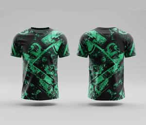 Custom Printed Sports T-Shirt for Custom Design | <b>Men</b> Women Youth Sizes | Lightweight Quick Dry Training Sportswear Wholesale - Product Image 3