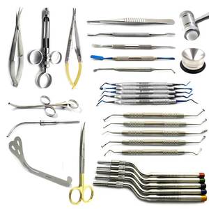 Juego de Instrumentos Quirúrgicos Dentales de 20 Piezas, Kit de Herramientas de Cirugía Oral de Acero Inoxidable con Empuñadura Moleteada, Certificado CE - Product Image 4