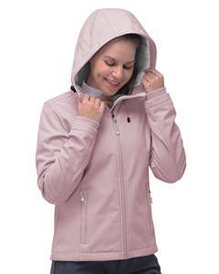 Chaqueta Softshell para Mujer de Alta Demanda, Antiarrugas, Mangas Largas, Tejido Duradero y Transpirable, Chaqueta Softshell para Esquí - Product Image 2