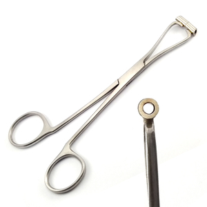 Pinzas de acero inoxidable de calidad premium de 25 cm para perforaciones corporales, personalizables con su propio logotipo, para venta al por mayor. - Product Image 1