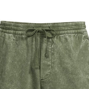 Chemise légère délavée à l'acide pour homme, taille élastique, style streetwear, avec taille et design personnalisés, prix abordable, OEM - Product Image 6