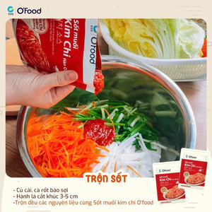 Salsa de Condimento para Kimchi Coreano, Sabor Suave y Picante, Bolsa de 180g, Pasta de Chile Lista para Usar para Kimchi de Repollo Napa, Auténtico O'food de Corea - Product Image 3