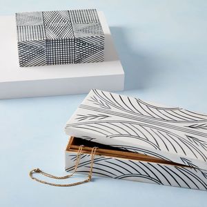 Natural Bone Inlay Jewelry Storage <b>Box</b> Handmade Decorative Organizer Case for Rings Earrings Necklace <b>Keepsake</b> - Product Image 5