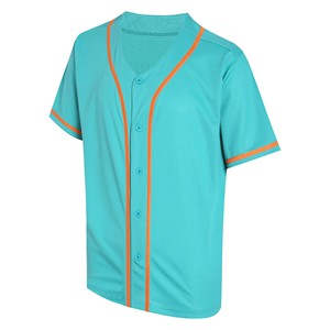 Vêtements de sport, maillot de baseball athlétique, 100% polyester, style d'équipe professionnel, taille personnalisée, sublimation par transfert thermique durable - Product Image 1