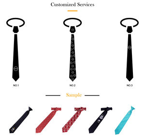 Corbata de Seda 100% con Diseño Masónico, Artesanal, de Excelente Calidad, Personalizable, Nueva, para Hombre - Product Image 4