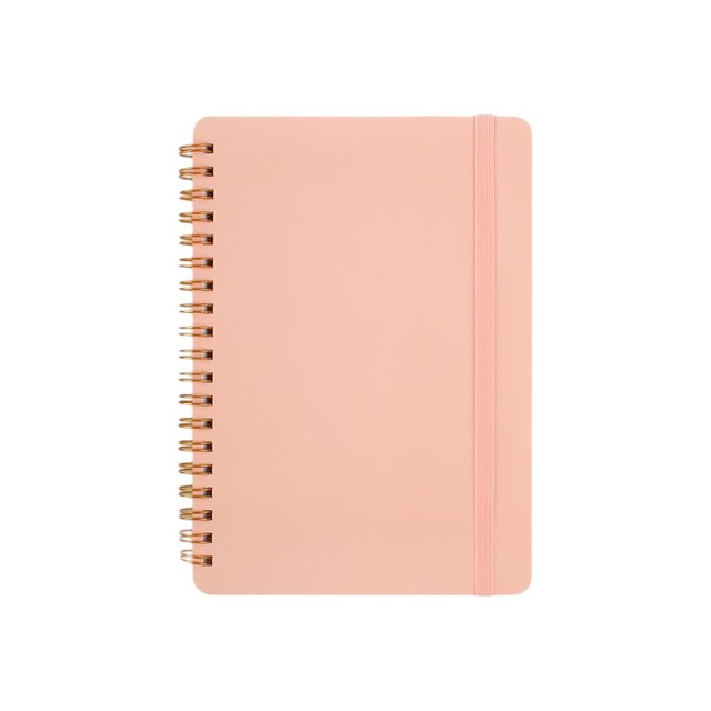 Compact 4 Color Set Mini Journal Spiral Bound 70 Sheets Ideal for Daily Musings