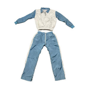 Conjunto Deportivo Personalizado de Gran Tamaño, Chaqueta Cortavientos Ligera con Cierre, Pantalones Deportivos de Poliéster Estampado para Hombre, Transpirable, Color Otoñal - Product Image 5