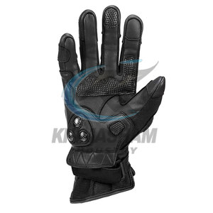 Meilleure vente en ligne, nouvelle conception, gants de moto en cuir pour hommes, respirants, antidérapants, à doigts entiers, coupe-vent pour l'extérieur - Product Image 5