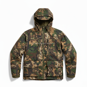 OEM Men's Camouflage Tactical Hunting <b>Jacket</b> Winter Outdoor Hooded Softshell <b>Jacket</b> High-Quality Forest <b>Camo</b> Outerwear - Product Image 1