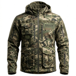 B2B Bulk Premium <b>Waterproof</b> Hunting <b>Jacket</b> Breathable Thermal <b>Camo</b> Outdoor Sportswear Shooting Apparel Summer Nylon Front Print - Product Image 1