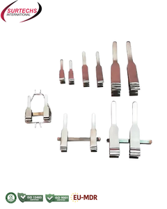 Ensemble de pinces microvasculaires Surtechs Premium Acland, kit de précision 6 pièces pour microchirurgie, acier inoxydable allemand, manuel, certifié CE - Product Image 3