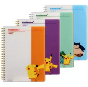 Korean Pokemoned Clear PP Spring Notebook <b>Random</b> Design Kids Stationery Transparent Coil Anime School Student <b>Gift</b> Wholesale - Product Image 1