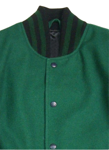 Chaqueta Universitaria Varsity 100% Lana, Chaqueta de Béisbol Varsity Bordada, Chaqueta de Satén Universitaria para Estudiantes - Product Image 3