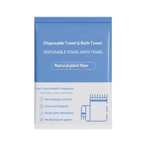 Serviettes jetables multi-usages personnalisées pour les mains, les pieds, le visage, la douche, la salle de bain, en sachet, pour les hôtels et les voyages - Product Image 5