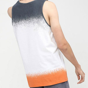 เสื้อกล้ามออกกำลังกายผู้ชายสั่งทำพิเศษ-ผ้าฝ้ายถัก 100% สวมใส่สบาย ระบายอากาศได้ดี แห้งเร็ว เป็นมิตรกับสิ่งแวดล้อม เหมาะสำหรับใส่ในยิม - Product Image 4