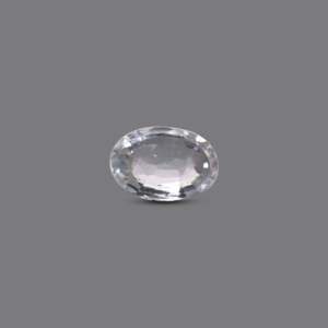 Loose 4.75 Carat White Zircon Pear Gemstone-AAAAA Quality Lab Created for Fine Jewelry - Product Image 2