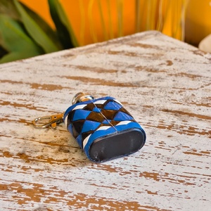 Venus Leathers Were <b>Hot</b> Selling Luxury Mini Black Checkered Genuine Leather Waterproof Strong Lightweight Hip <b>Flasks</b> Pocket - Product Image 4