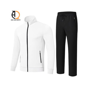 Custom Color AQI Brand Heavyweight Spandex/Cotton <b>Track</b> <b>Suit</b> / Fine Quality 2 in 1 Design Unisex Tracksuit - Product Image 3