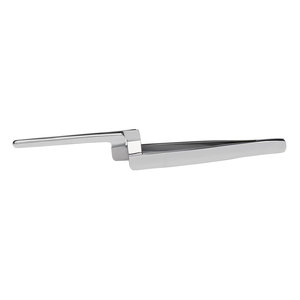 Holding Tweezers, Grooved, 155 mm with Reciprocal Lever Arms and Straight Grooved Tips Dental Instrument for Secure Grip - Product Image 4