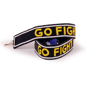 Sangle de sac à main en coton Go Gators, style sportif, perlée, accessoire de sac artisanal, parfait pour la personnalisation - Product Image 4