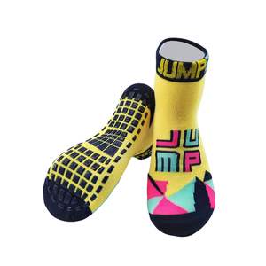 Jump Sporty Non-Slip Crew <b>Socks</b> Yellow Solid Youth Adult Summer Sport Yoga Basketball <b>Socks</b> - Product Image 6