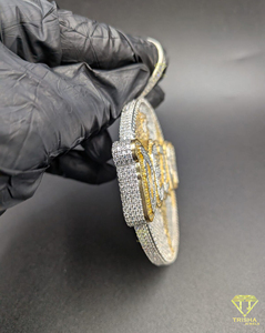 Collar Personalizado con Nombre DEZNY en Plata de Ley 925 con Diamantes, Estilo Hip Hop - Product Image 4