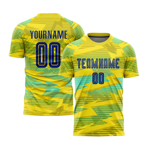 ชุดฟุตบอลยูนิเซ็กซ์ เสื้อ กางเกงขาสั้น ดีไซน์ล่าสุด พิมพ์ลายแบบซับลิเมชั่น ระบายอากาศได้ดี ผลิตจากโพลีเอสเตอร์ 100% - Product Image 6