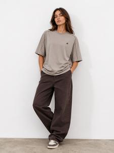 Women's <b>Raglan</b> Sleeve Loose Fit women's shirt Solid Color Minimalist Style T-Shirt 100% Cotton Knit DTG Breathable Everyday Wear - Product Image 4