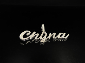 Colgante Urbano Hip Hop de Aleación Chapada en Oro con Diamantes Esmerilados de Alto Brillo - Product Image 2