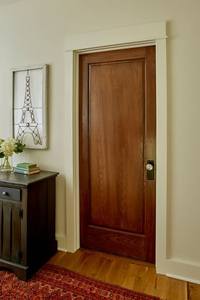 Puerta Interior de Madera de Diseño Minimalista Contemporáneo, Diseño Liso Premium de 900 × 2000 mm, Puertas de Entrada de Empuje y Tracción para Casa y Hotel - Product Image 3