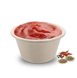 Sugarcane Bagasse Biodegradable Disposable Dip Bowls for <b>Sauce</b> & Seafood Condiments 2oz Cups for Burgers, Fries & Combo Meals - Product Image 3