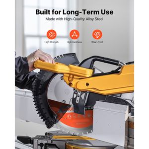 Lama per Sega Circolare da 7-1/4 Pollici con 48 Denti Affilati in Lega, Attacco da 5/8 Pollici, Finitura Fine per Taglio Metalli - Product Image 3