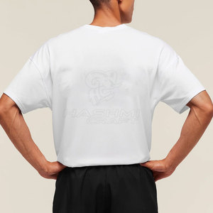 T-shirts amples pour hommes, style moderne, coutures durables, tissu premium, coupe ample, vêtements décontractés pour le fitness - Product Image 2