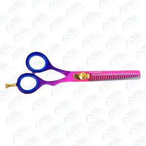 Étui pour ciseaux de coiffure et d'éclaircissement en acier inoxydable, écologique, multicolore, kits de ciseaux professionnels pour barbier, 5,5 pouces - Product Image 6