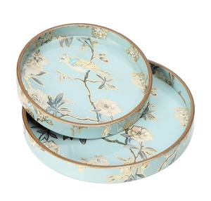 Bandeja de Madera con Estampado Floral, Cuadrada, para Servir Comida en Hoteles, Bandeja para Servir y Almacenar Alimentos, Precio Increíble - Product Image 5