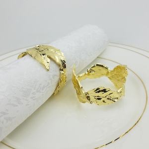 Ensemble d'anneaux de serviette de qualité supérieure pour serviettes en tissu, accessoires de table modernes pour hôtels et restaurants haut de gamme - Product Image 3