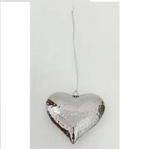 Premium Metal Heart Christmas <b>Tree</b> <b>Ornament</b> Elegant Holiday Decor for Festive Displays - Product Image 4