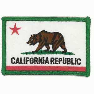 Ce patch brodé a été créé pour le logo de la Californie Republic. - Product Image 1