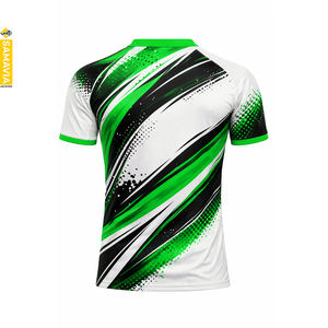 Maillots de football personnalisés par sublimation Samavia |   Conception sur mesure |   Tissu respirant antibactérien et anti-humidité |   Court | - Product Image 2
